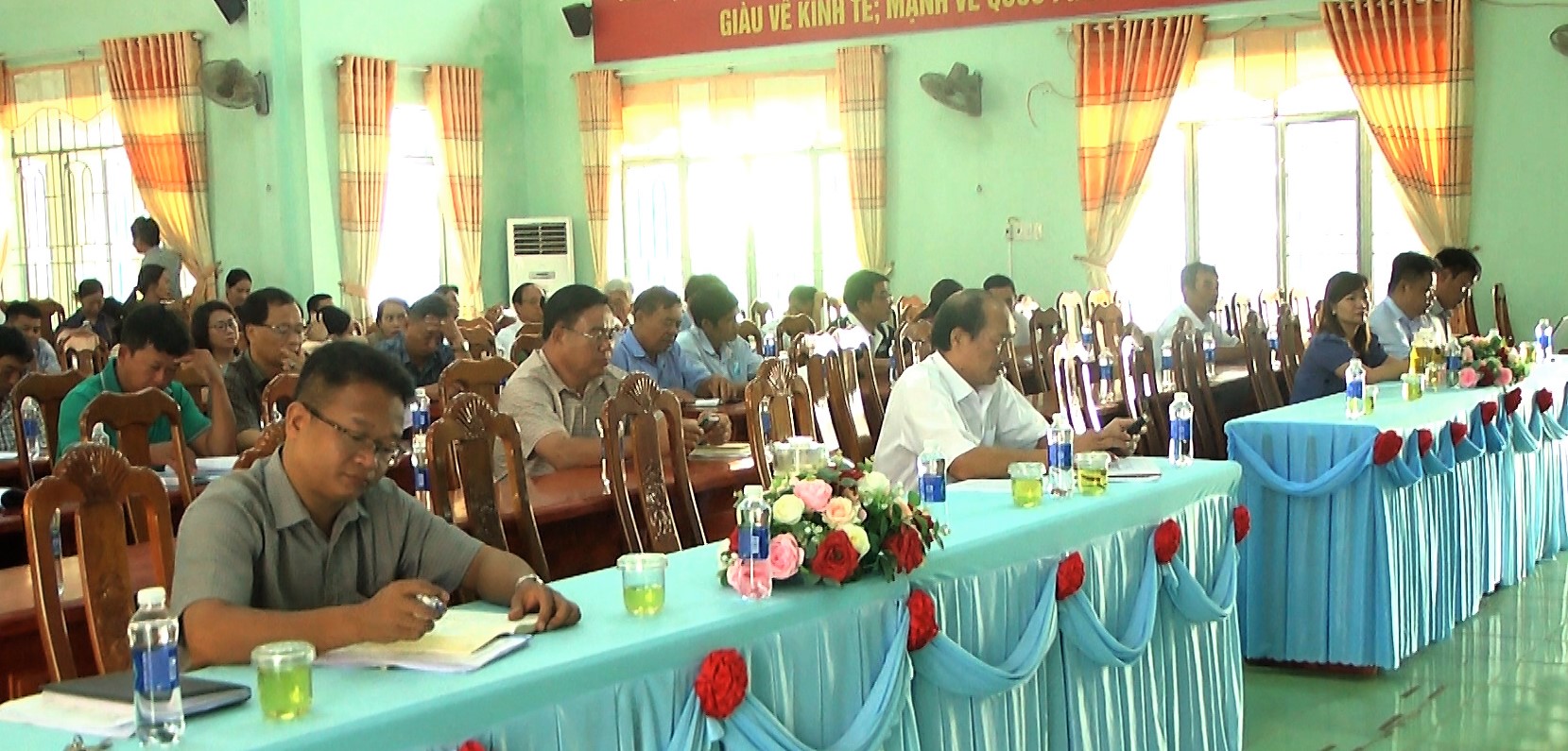Hội nghị sơ kết sản xuất nông, lâm nghiệp, PCTT & TKCN, quản lý bảo vệ và phát triển rừng 6 tháng đầu năm 2023.